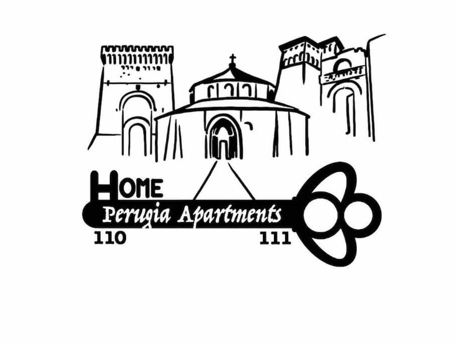 Perugia Home Apartment La Finestra Di Fronte Bagian luar foto
